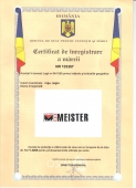 Certificat de inregistrare a marcii