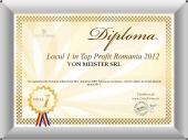 Locul 1 in Top Profit Romania 2012